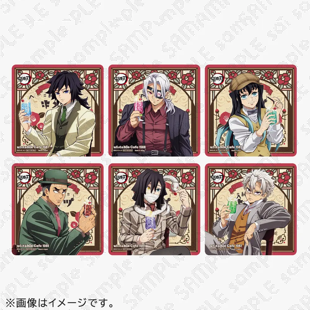 ノベルティ コースター全6種