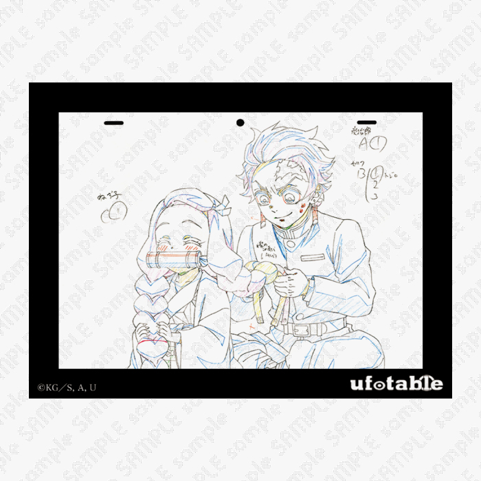 鬼滅の刃 竈門炭治郎 絵巻カフェ 終ノ巻 箔押し 缶バッジ ufotable on X: 