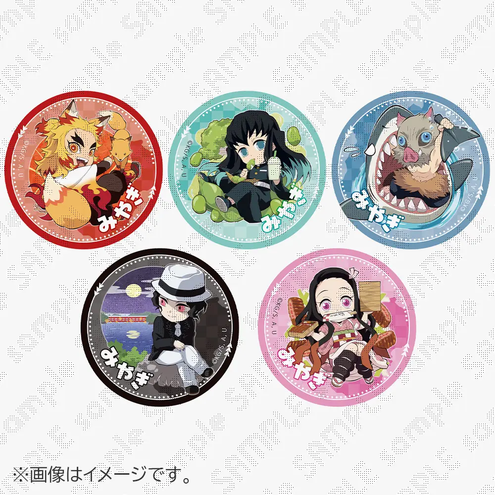 鬼滅の刃 ufotable cafe TOGO　高知　缶バッジ　　コンプセット 鬼滅の刃 ufotable cafe TOGO 高知 缶バッジ コンプセット 鬼滅の刃