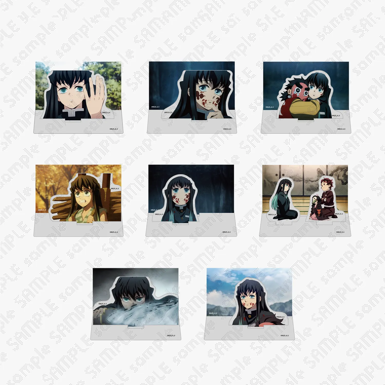 鬼滅の刃 ufotableカフェ お月見2020 限定 アクスタ アクリルスタンド  