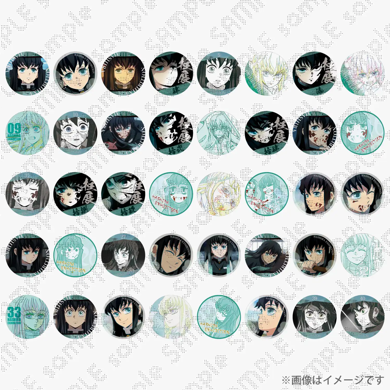 柱百景「時透無一郎」～エモーショナル缶バッジ40～