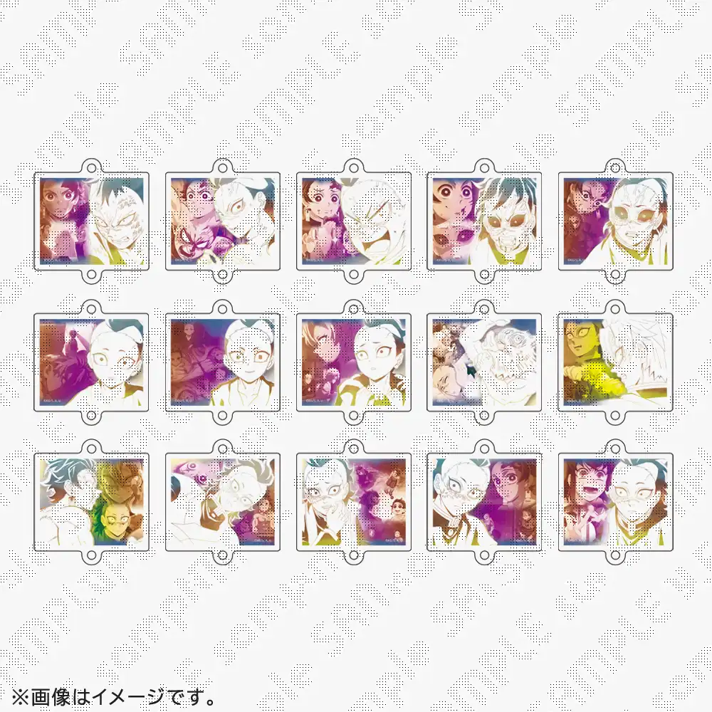 鬼滅の刃　隊士百景「不死川玄弥」～絆アクリルチャーム15～（ランダム15種）