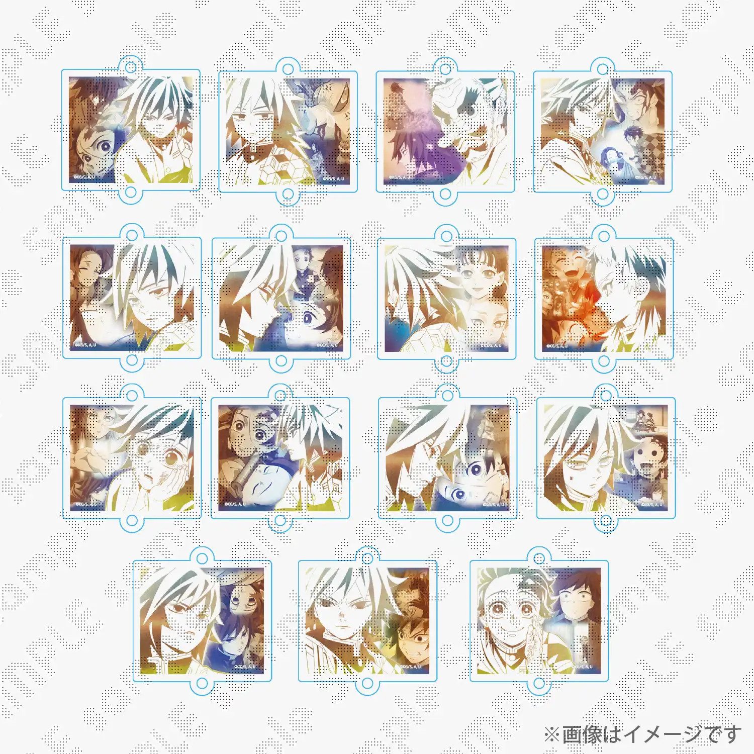 鬼滅の刃　柱百景「冨岡義勇」～絆アクリルチャーム15～