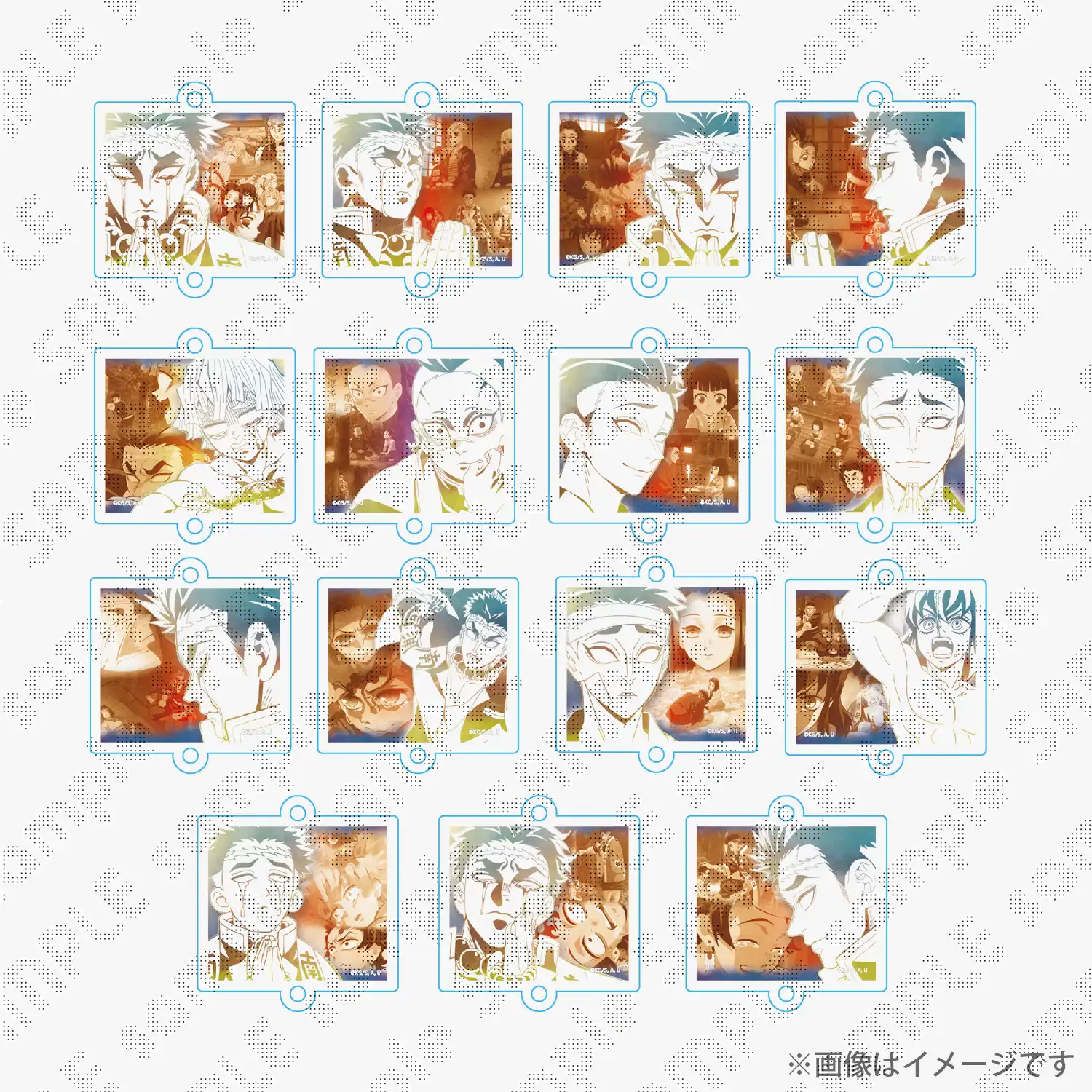 鬼滅の刃　柱百景～「悲鳴嶼行冥」～絆アクリルチャーム15～