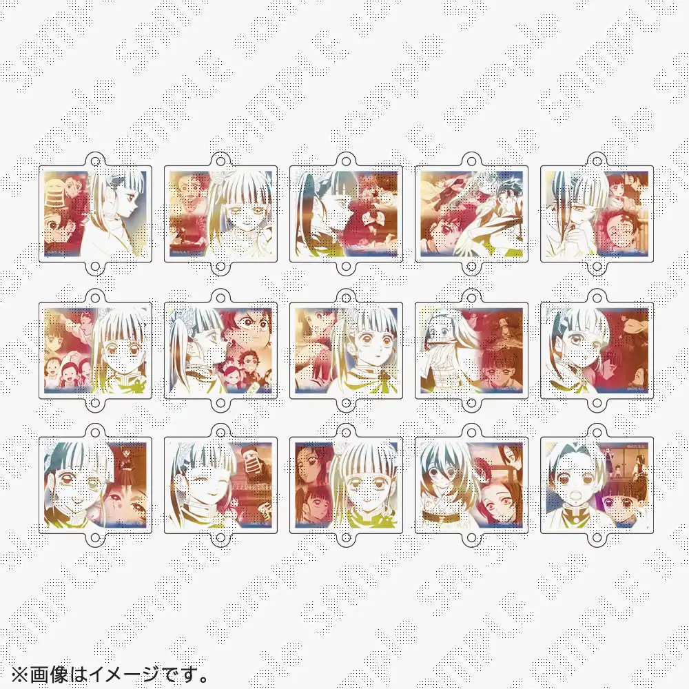 鬼滅の刃　隊士百景「栗花落カナヲ」～絆アクリルチャーム15～（ランダム15種）