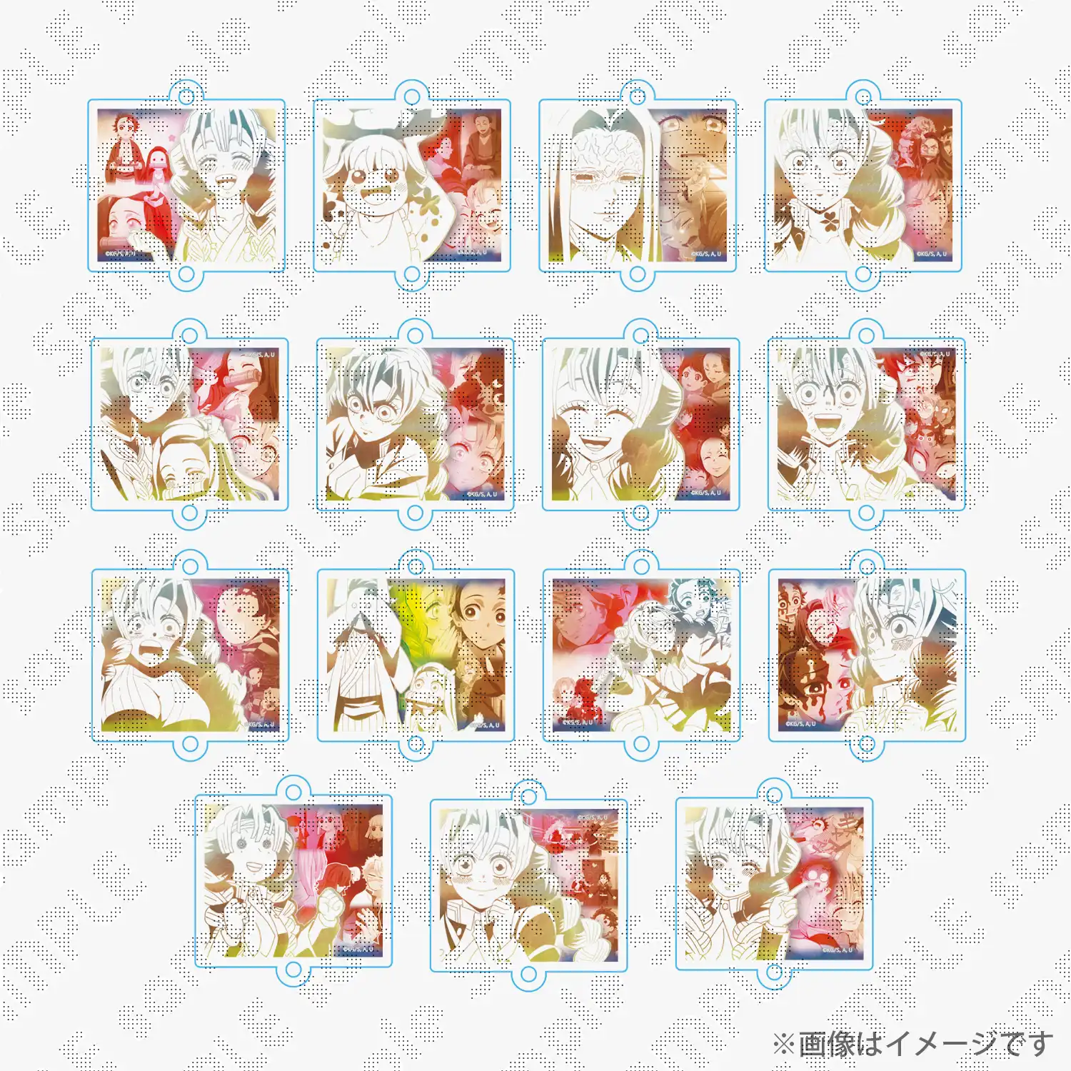 鬼滅の刃　柱百景「甘露寺蜜璃」～絆アクリルチャーム15～