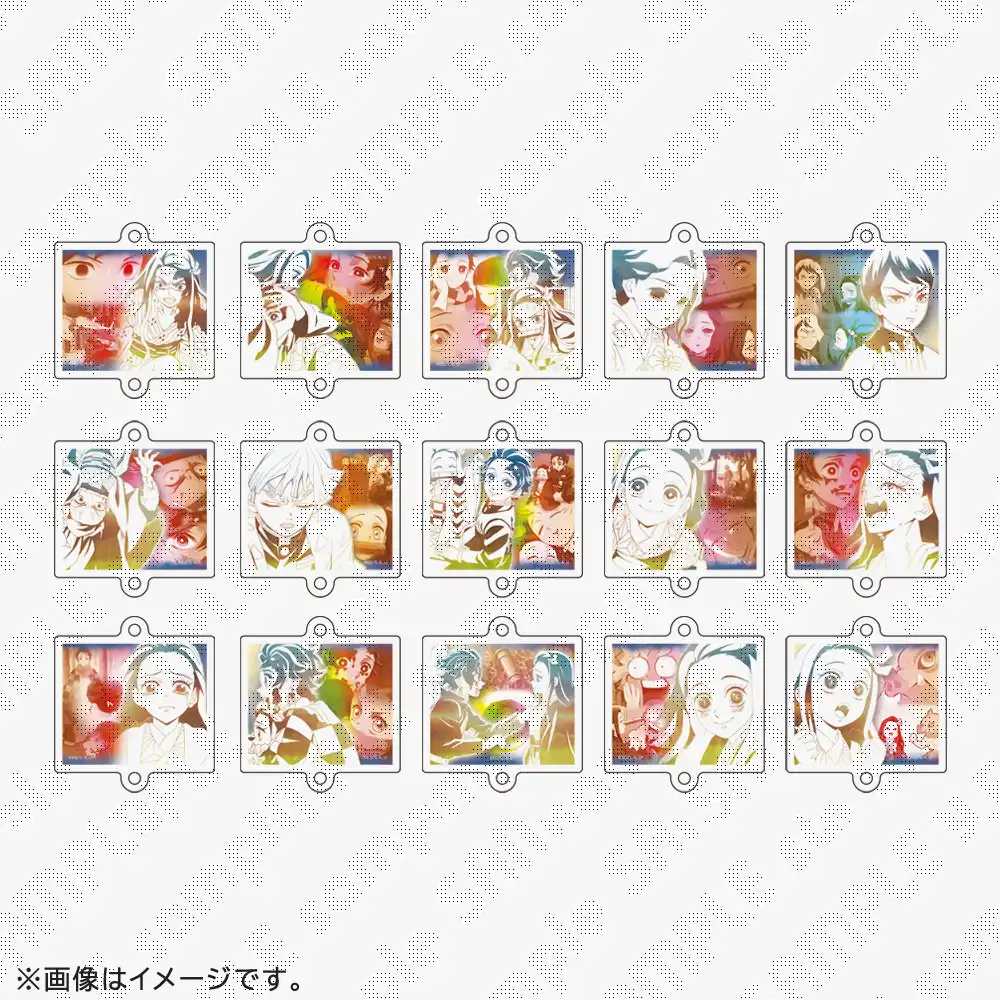 鬼滅の刃　隊士百景「竈門禰󠄀豆子」～絆アクリルチャーム15～（ランダム15種）