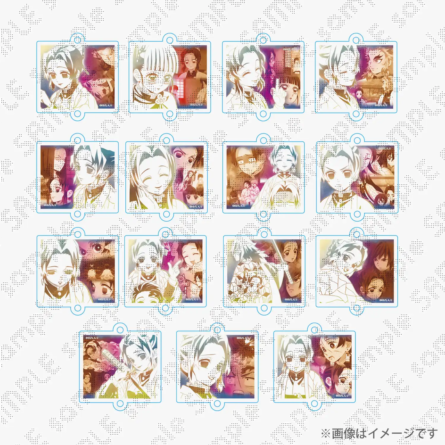 鬼滅の刃　柱百景「胡蝶しのぶ」～絆アクリルチャーム15～