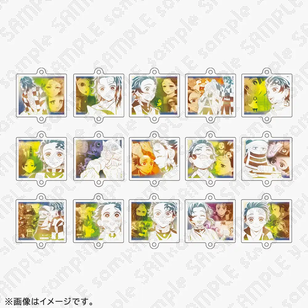 鬼滅の刃　隊士百景「竈門炭治郎」～絆アクリルチャーム15～（ランダム15種）