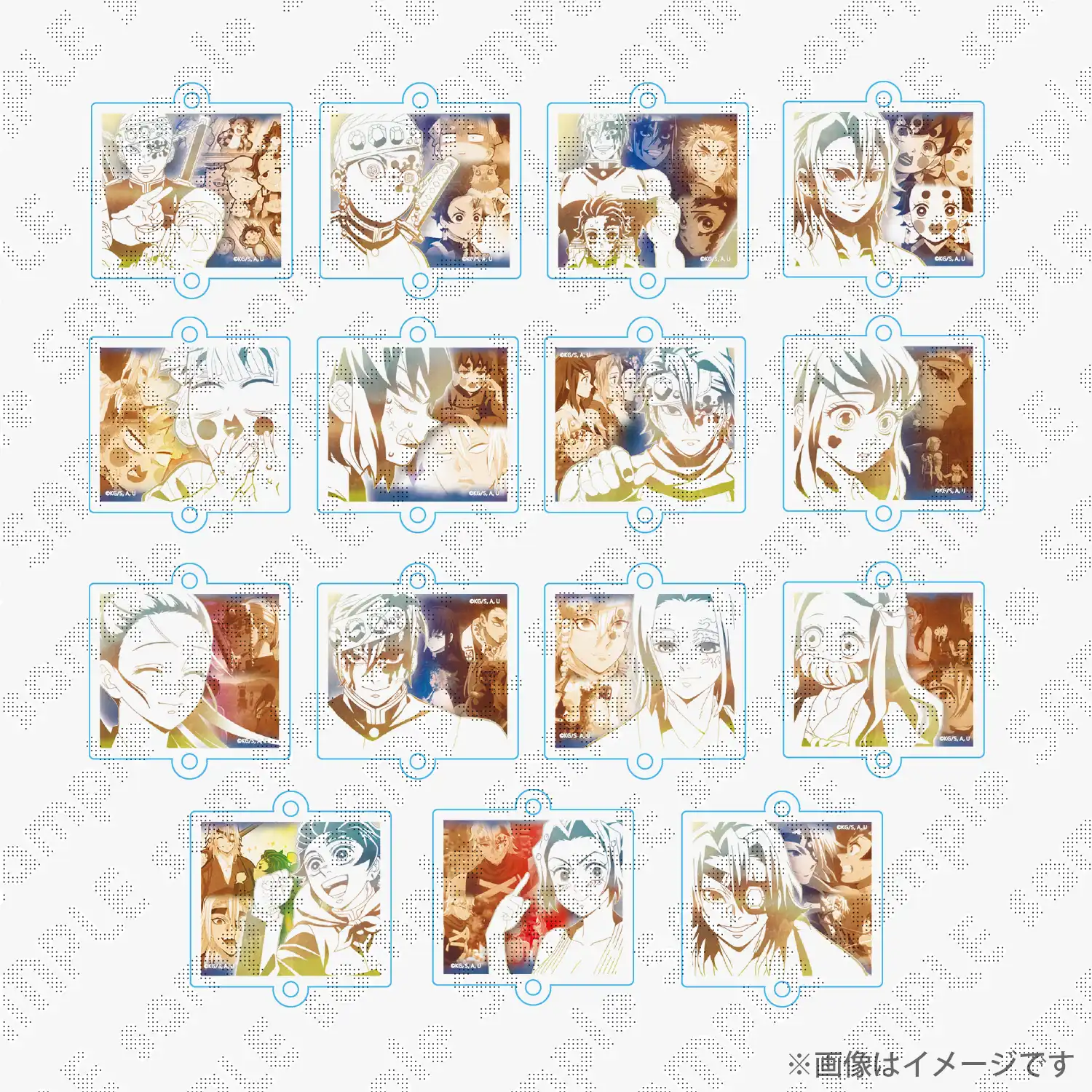 鬼滅の刃　柱百景「宇髄天元」～絆アクリルチャーム15～