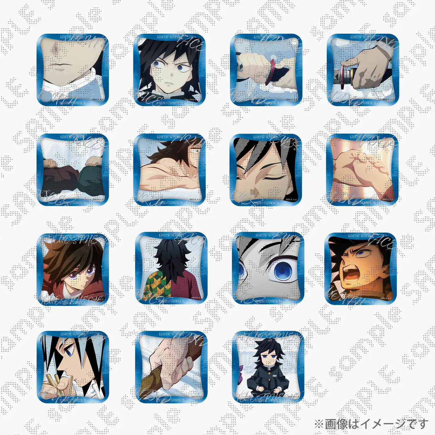 鬼滅の刃　柱百景「冨岡義勇」～マニアック缶バッジ15～