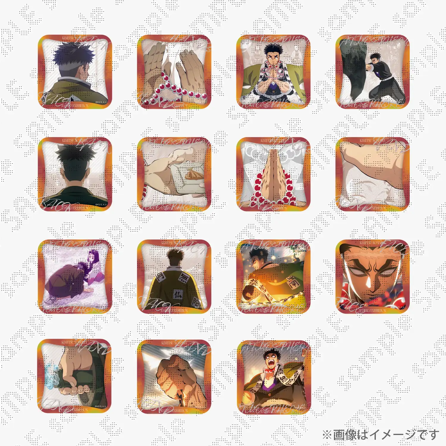 鬼滅の刃　柱百景「悲鳴嶼行冥」～マニアック缶バッジ15～