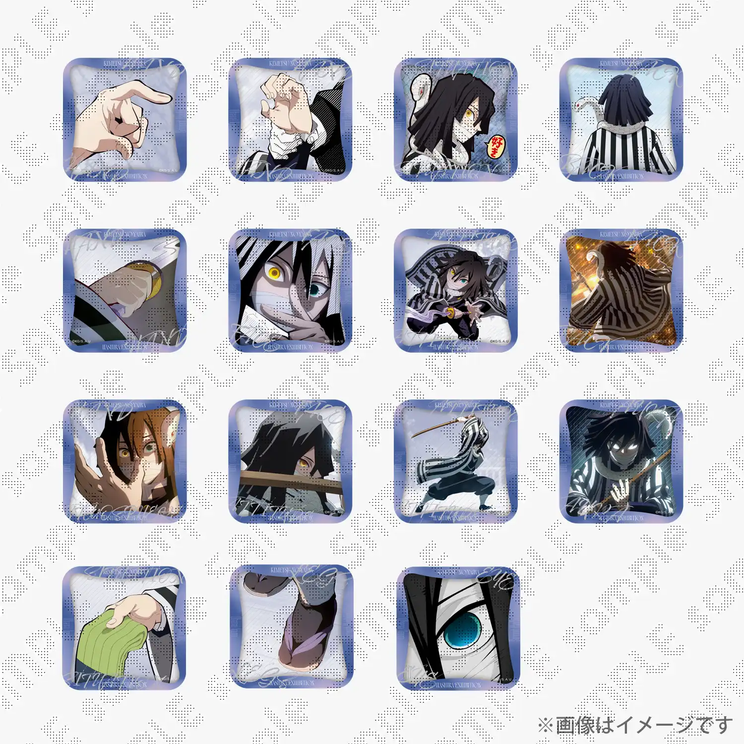 鬼滅の刃　柱百景「伊黒小芭内」～マニアック缶バッジ15～