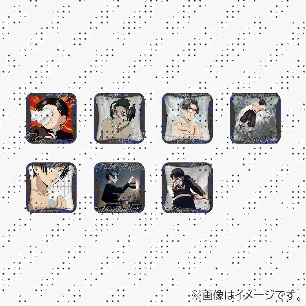 鬼滅の刃　隊士百景～半～「村田」～マニアック缶バッジ7～（ランダム7種）