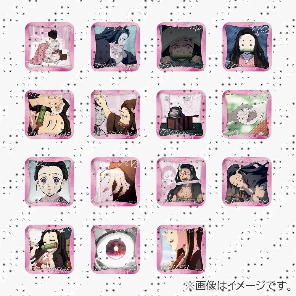 鬼滅の刃　隊士百景「竈門禰󠄀豆子」～マニアック缶バッジ15～（ランダム15種）