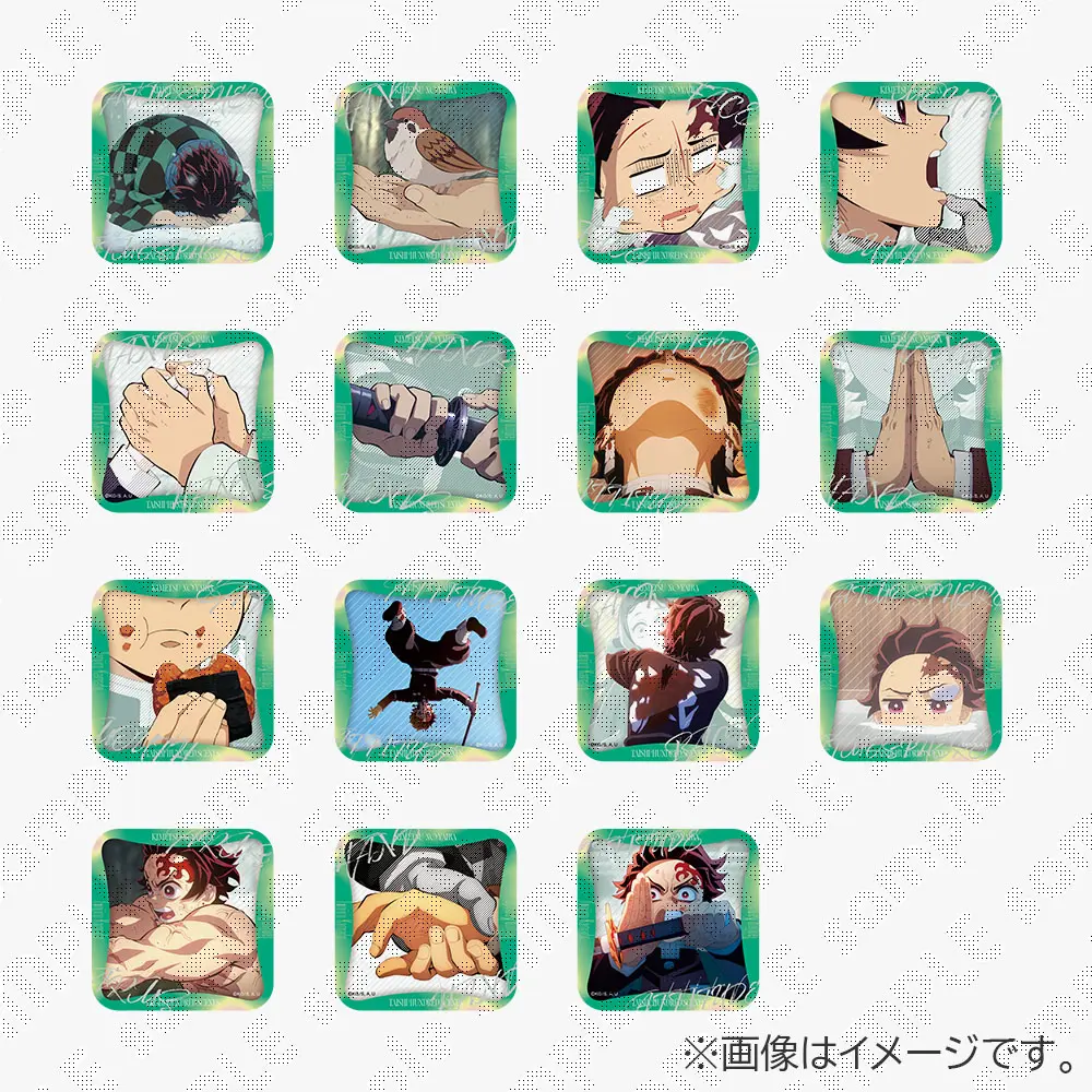 鬼滅の刃　隊士百景「竈門炭治郎」～マニアック缶バッジ15～（ランダム15種）