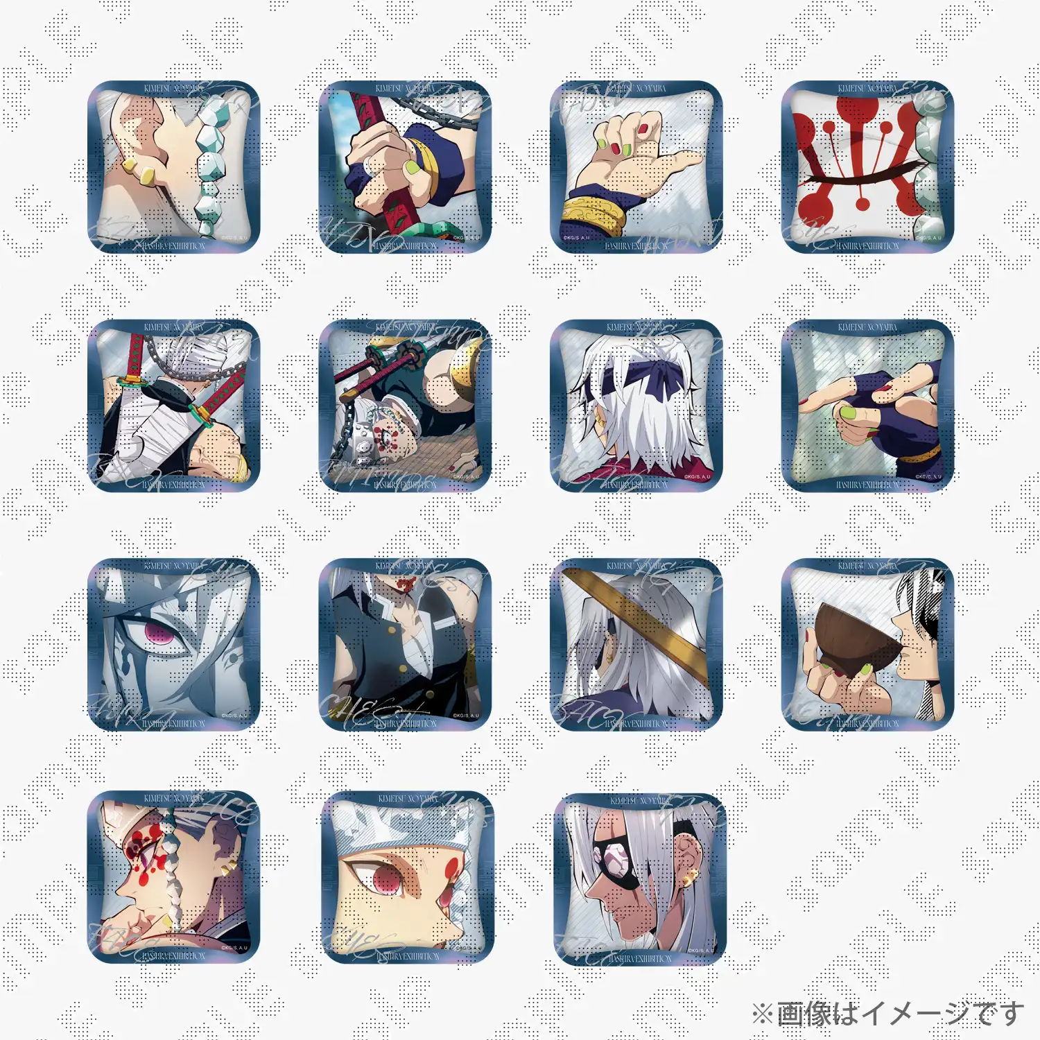 鬼滅の刃　柱百景「宇髄天元」～マニアック缶バッジ15～