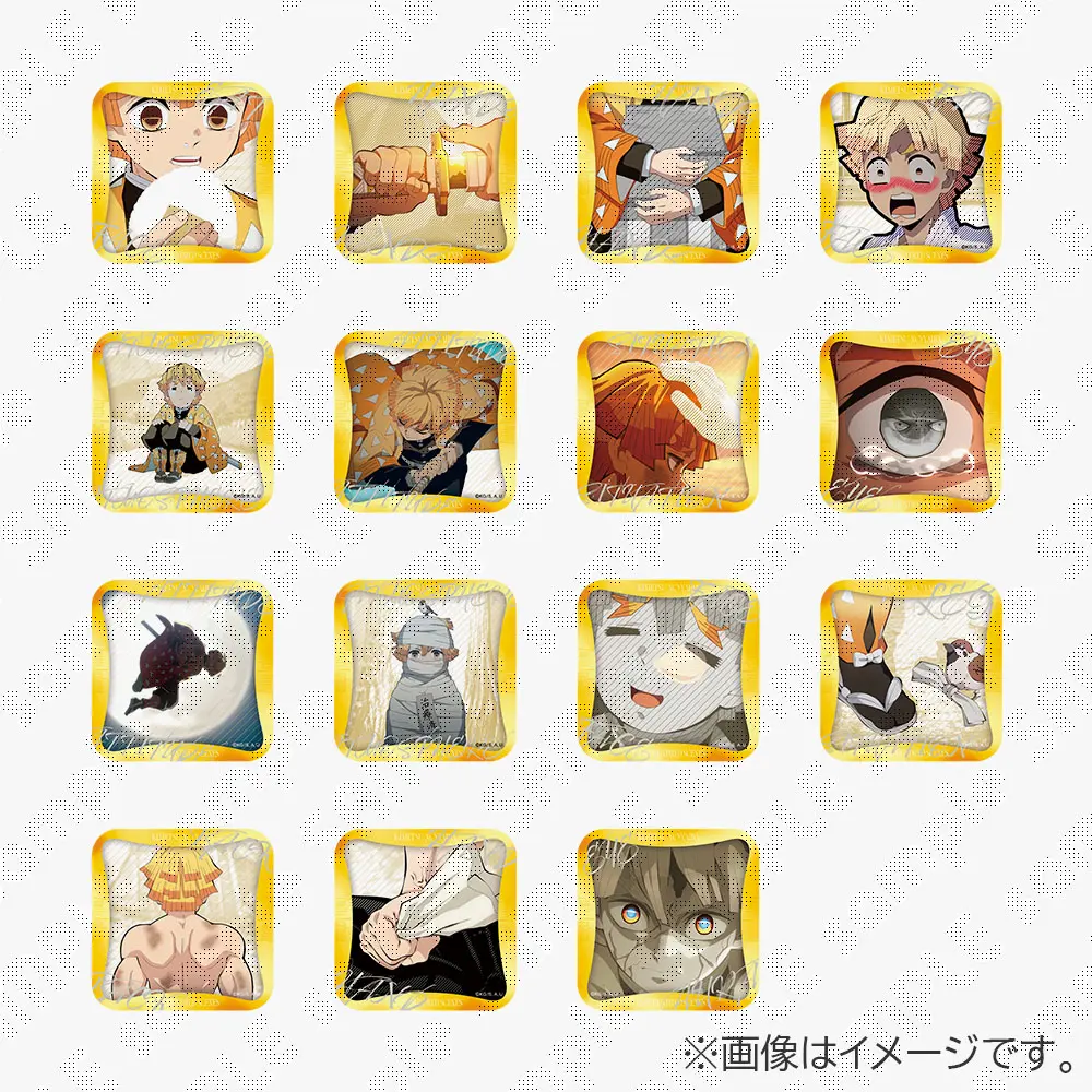 鬼滅の刃　隊士百景「我妻善逸」～マニアック缶バッジ15～（ランダム15種）