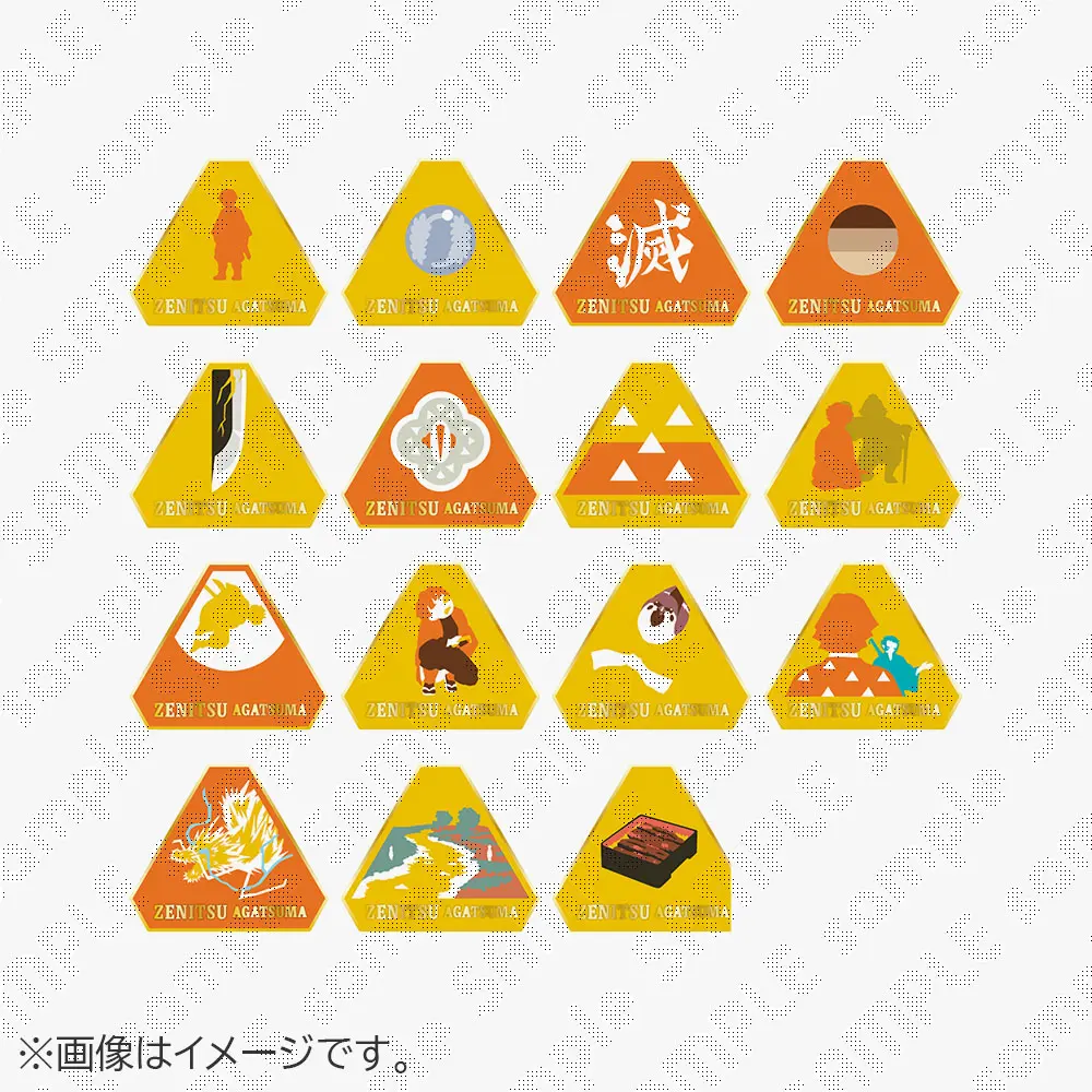 鬼滅の刃　隊士百景「我妻善逸」～コレクションピンズ15～（ランダム15種）