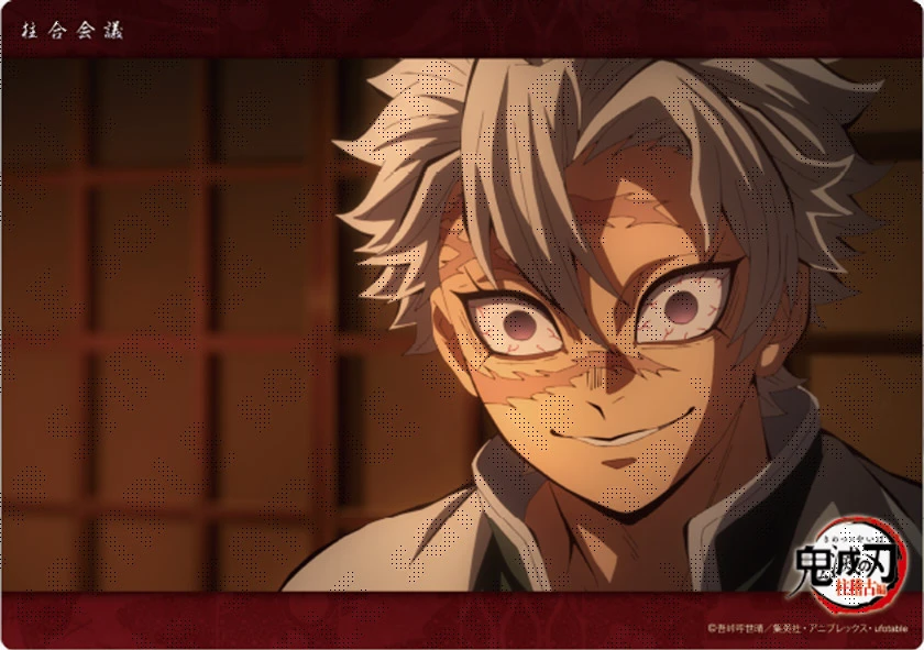 テレビアニメ「鬼滅の刃」「柱合会議」コレクションビッグクリアカード